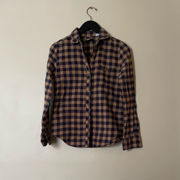 BDG (UO) Checkered Flannel Shirt - Picture 1 of 2